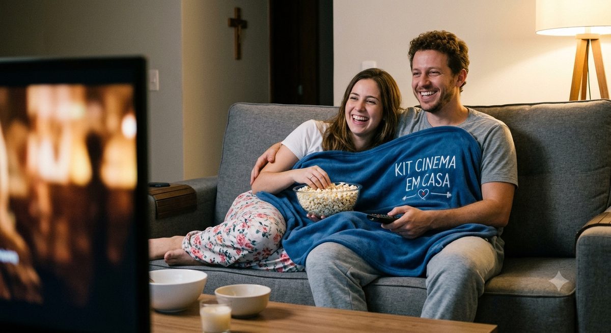 Kit Cinema em Casa Personalizado