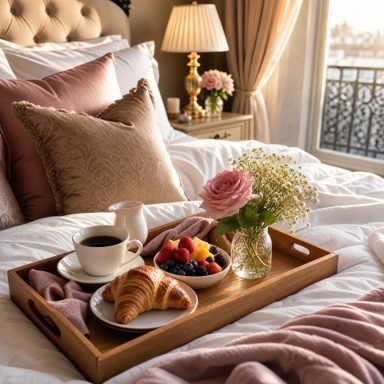 Um ano de café na cama