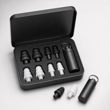 Kit tampões de ouvido